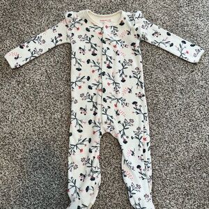 Magnetic Me Floral Print One Piece Pajamas